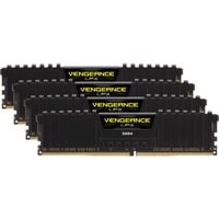 0843591071888 - Vengeance LPX DDR4-2400 - 64GB - CL14 - Quad-Kanal (4 Stück) - Unterstützt Intel XMP - Schwarz