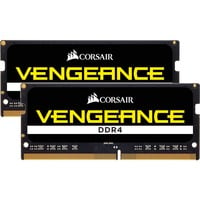 0843591073080 - Vengeance SODIMM DDR4-2400 - 8GB - CL16 - Dual Channel (2 Stück) - Schwarz