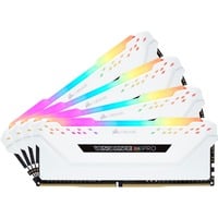 0843591078764 - Vengeance RGB PRO DDR4-3200 - 32GB - CL16 - Quad-Kanal (4 Stück) - Unterstützt Intel XMP - Weiß mit RGB