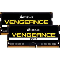 0843591088541 - Vengeance SODIMM DDR4-2400 - 32GB - CL16 - Dual Channel (2 Stück) - Schwarz