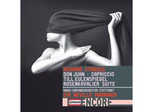 0845221080154 - Don Juan Till Eulenspiegel Capriccio Rosenkavalier - Sir Neville Marriner Radio-SO Stuttgart (CD)