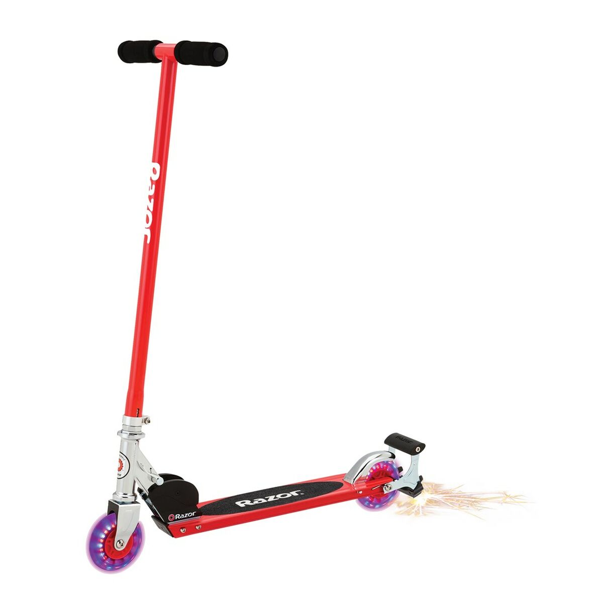 0845423016531 - S Spark Sport Kinder Klassischer Roller Schwarz - Rot (13073055)