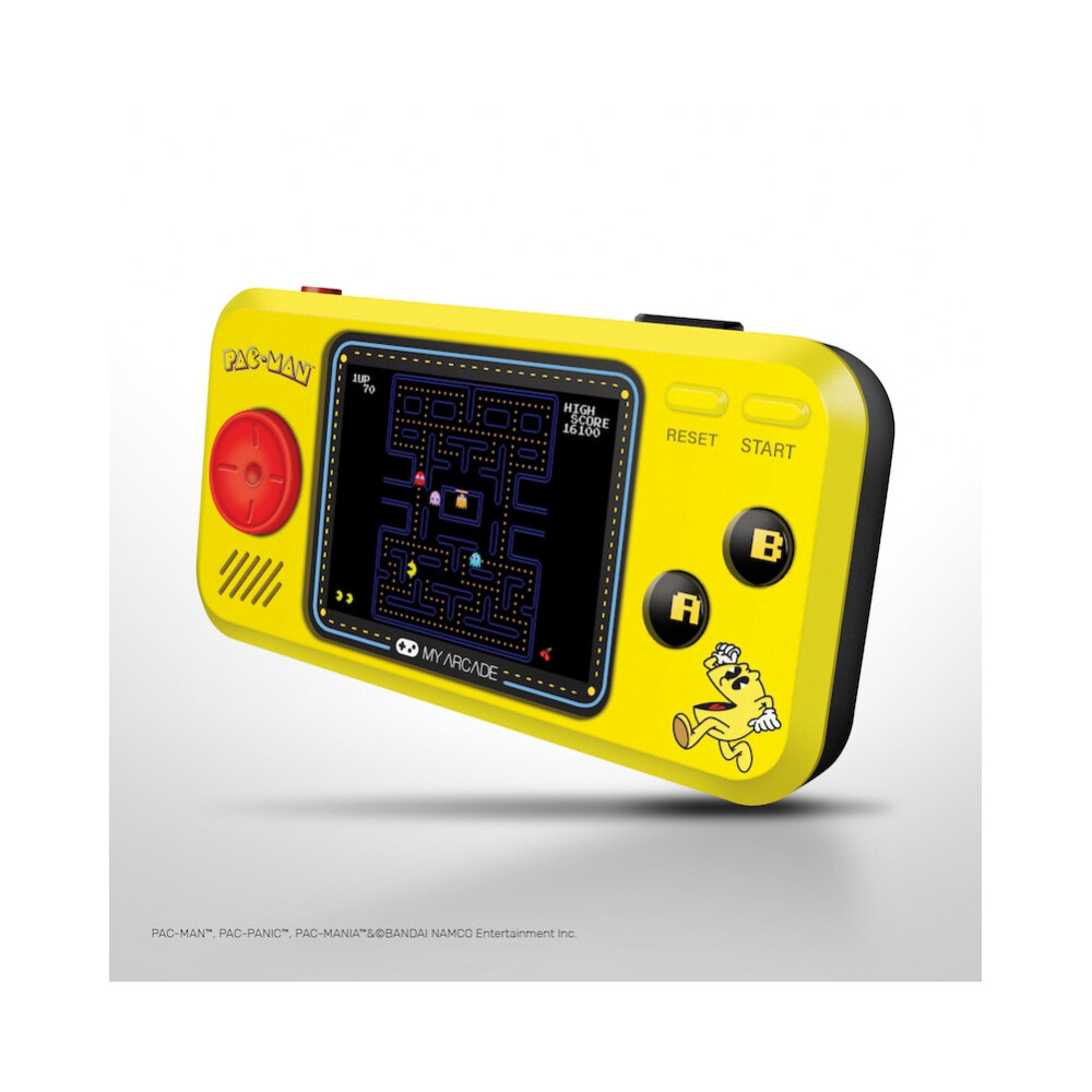 0845620032273 - PAC-MAN Handheld Gaming System 4 games