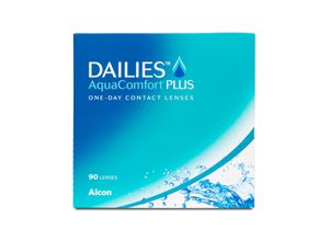 0846566845316 - Alcon AquaComfort Plus (90er Packung) Tageslinsen (-145 dpt & BC 87)