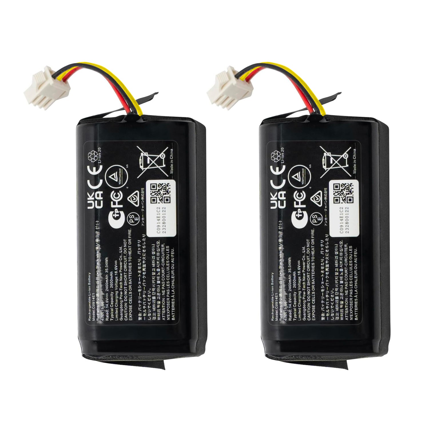 0848061066012 - RoboVac Ersatz-Akku-Set