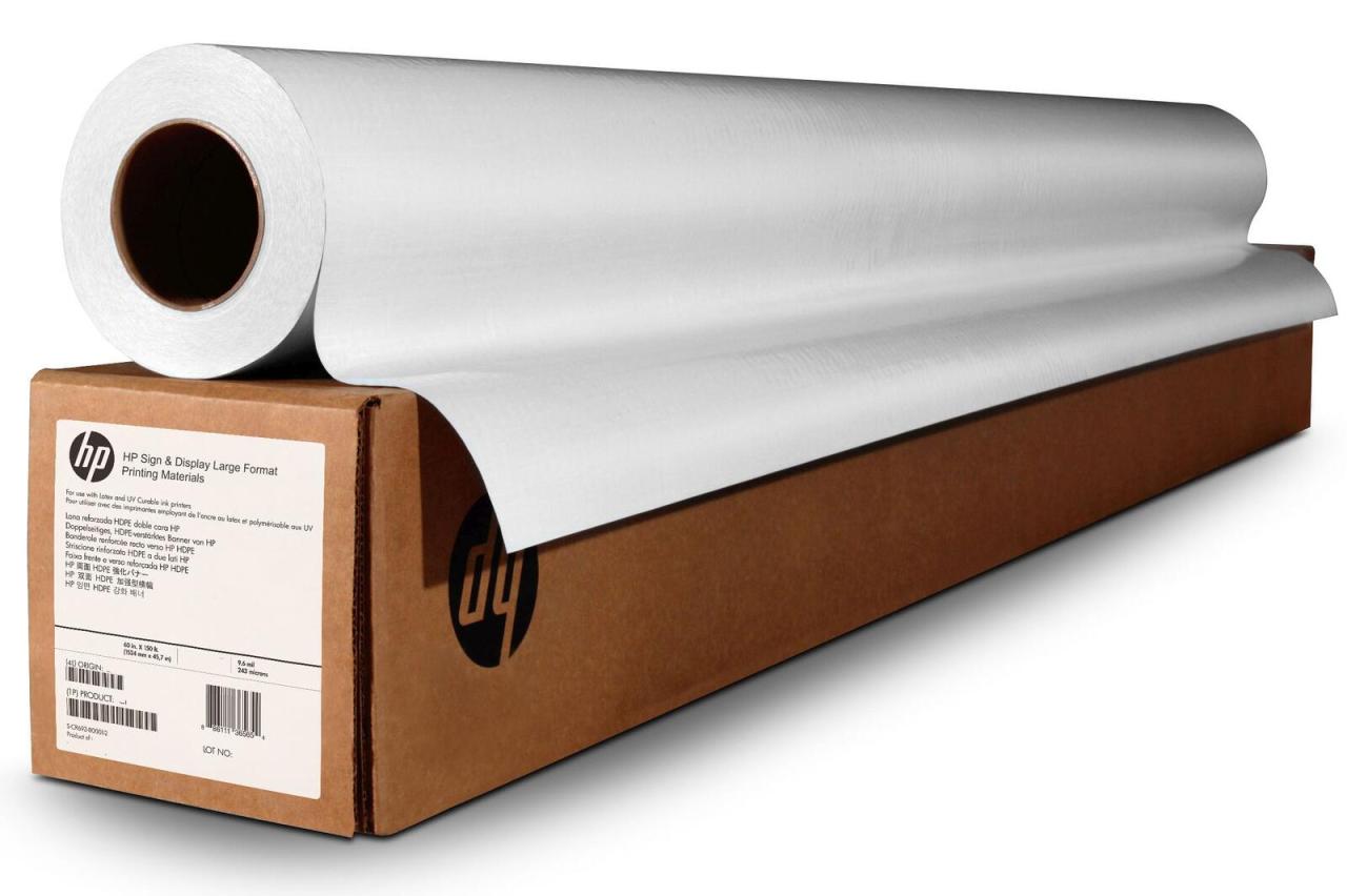 0848412013009 - HP Everyday Instant-dry - Fotopapier Polyethylen Holzfaser (seidig) - Roll (61 cm x 305 m) - 235 g m² - 1 Rolle