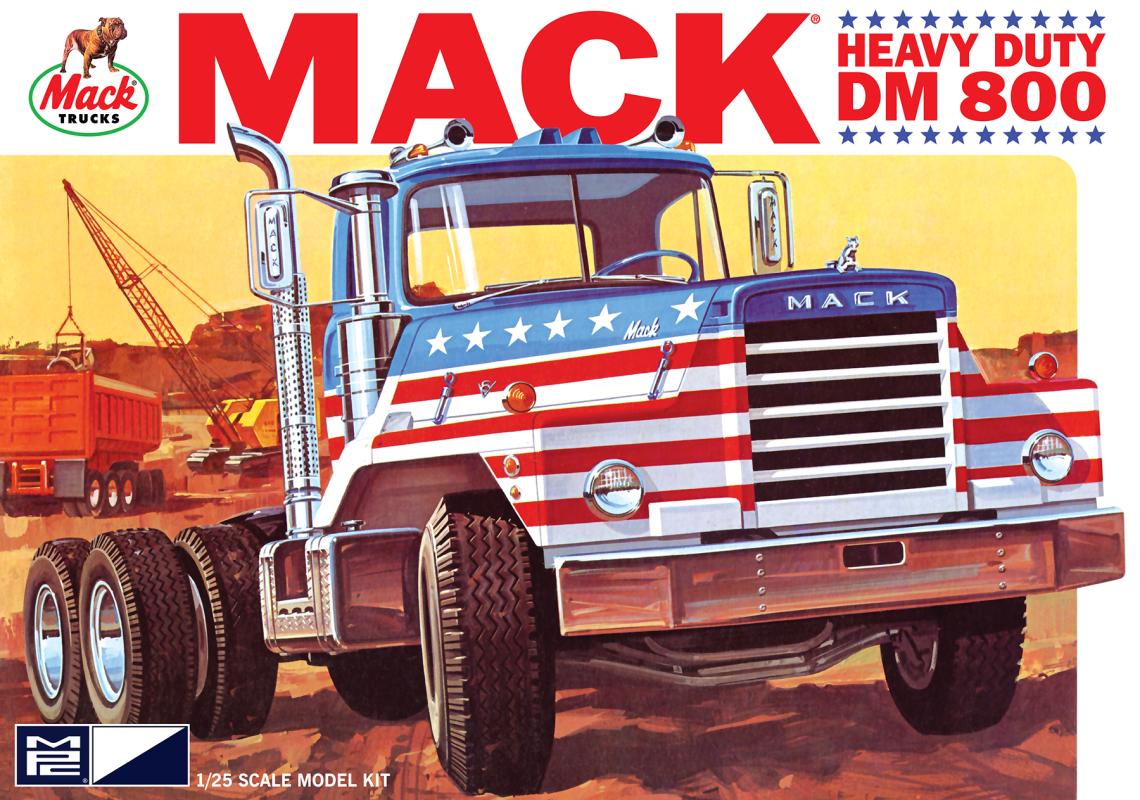 0849398026236 - Mack DM800 Semi Tractor