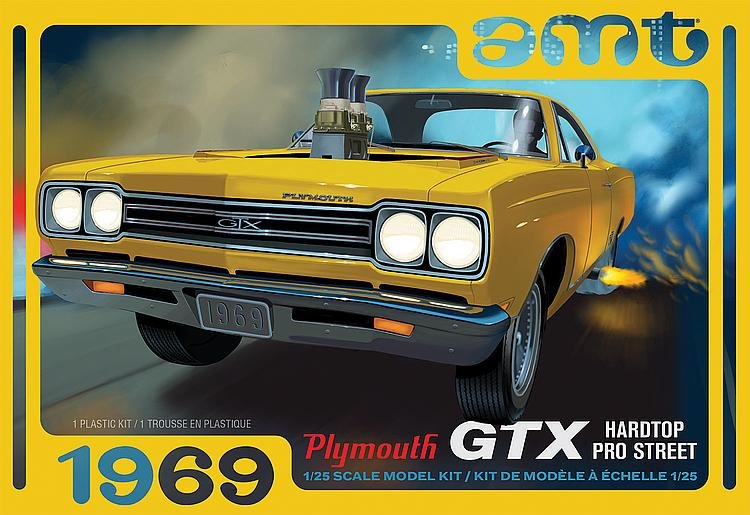 0849398040713 - 1969er Plymouth GTX Hardtop Pro Street 2T