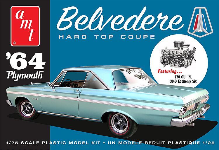 0849398040799 - Round2 591188 - 1 25 1964er Plymouth Belvedere 0849398040799 - Round2 591188 - 1 25 1964er Plymouth Belvedere