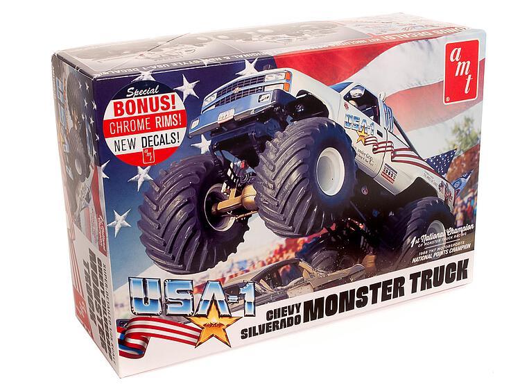 0849398047354 - USA 1 Chevy Silverado Monster Truck