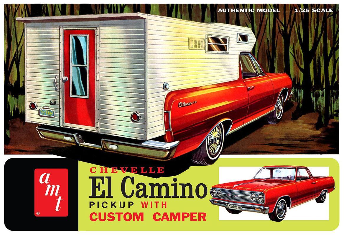 0849398059890 - 1965er Chevy El Camino mit Camper