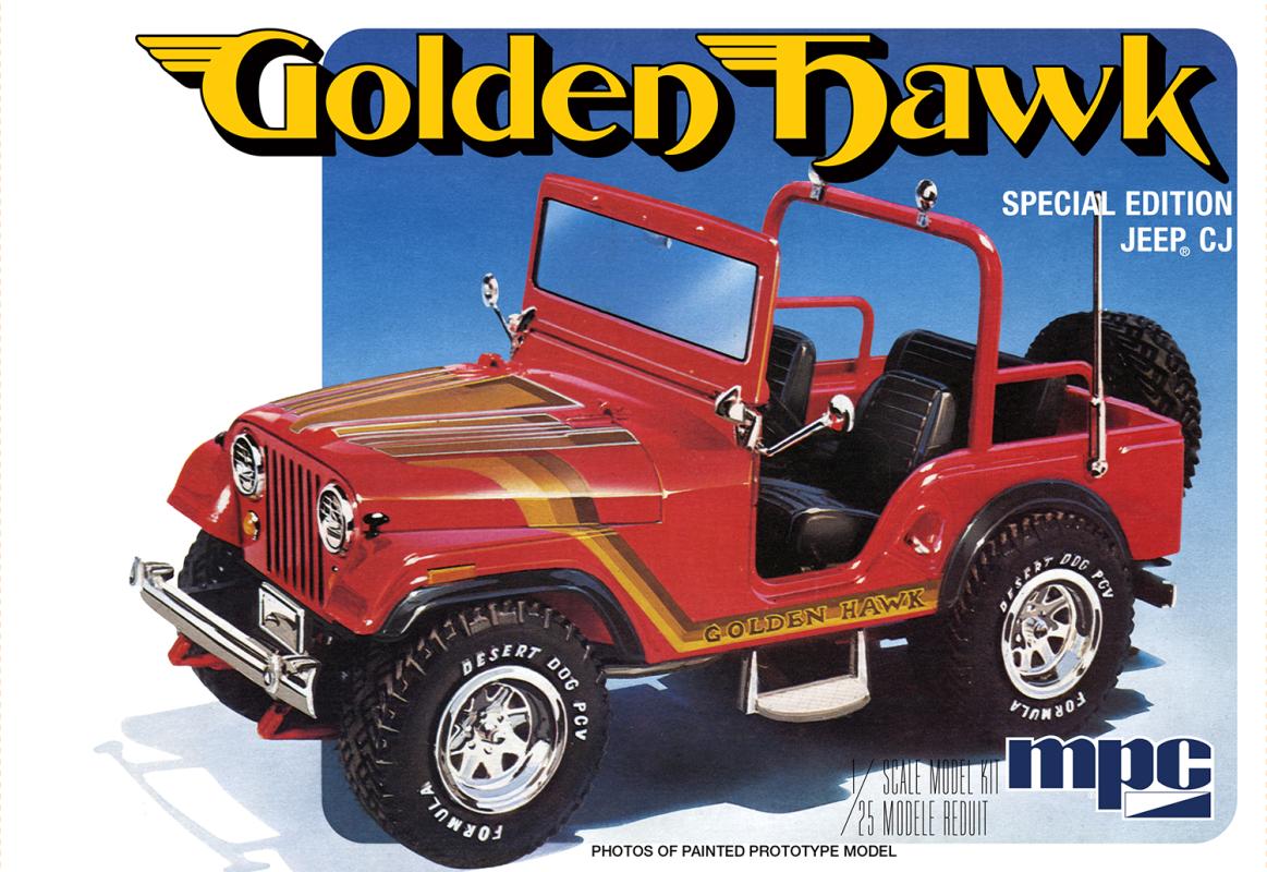 0849398060834 - 1981 Jeep CJ5 Golden Hawk