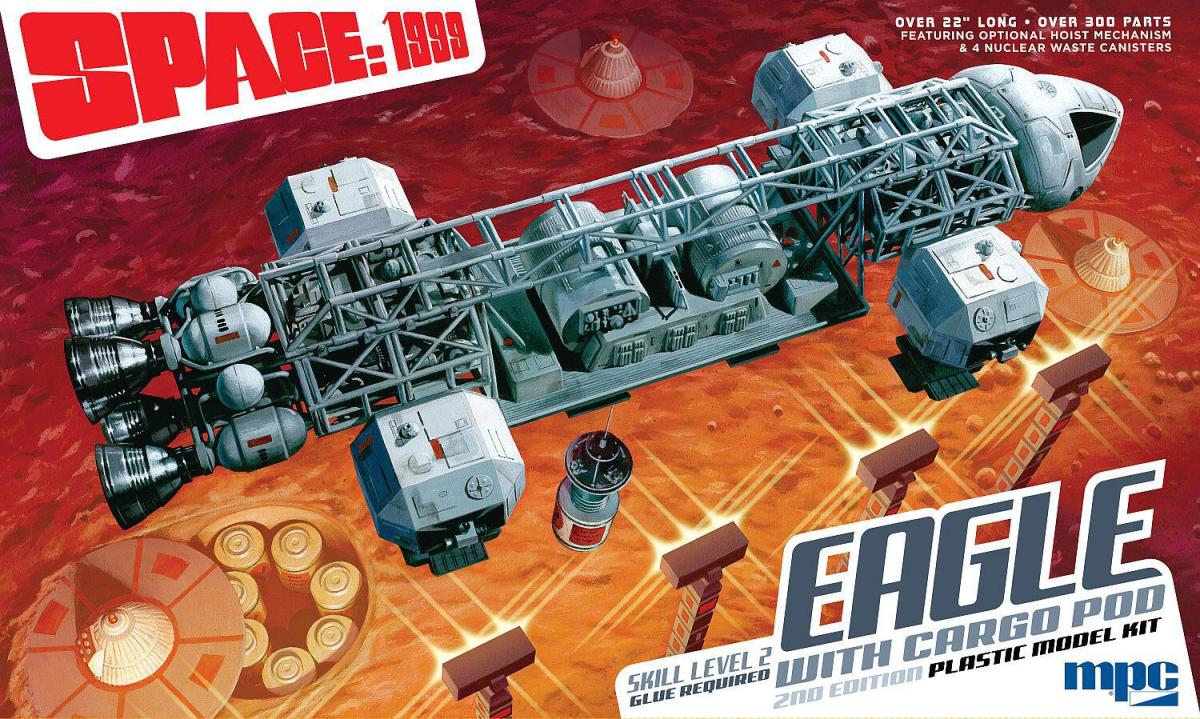 0849398060872 - Space 1999 22 Eagle w Cargo Pod