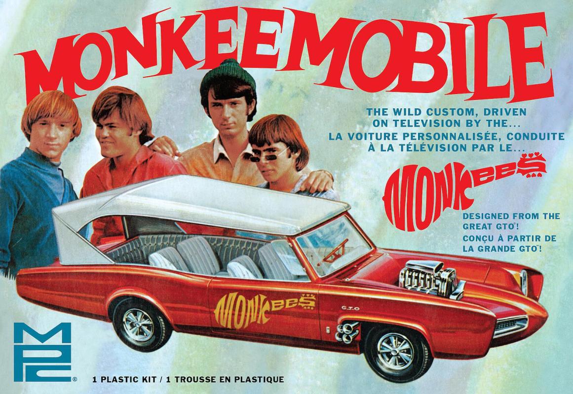 0849398061725 - Monkeemobile TV Car