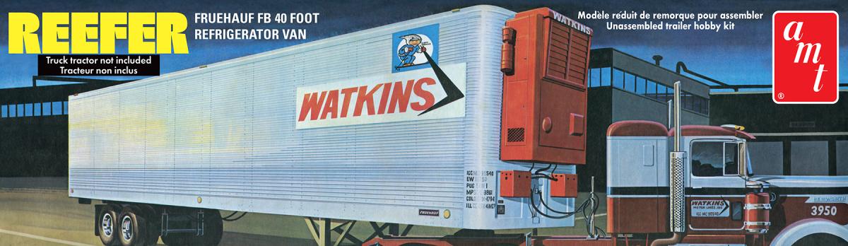 0849398064795 - Fruehauf 40 Reefer Trailer Watkins