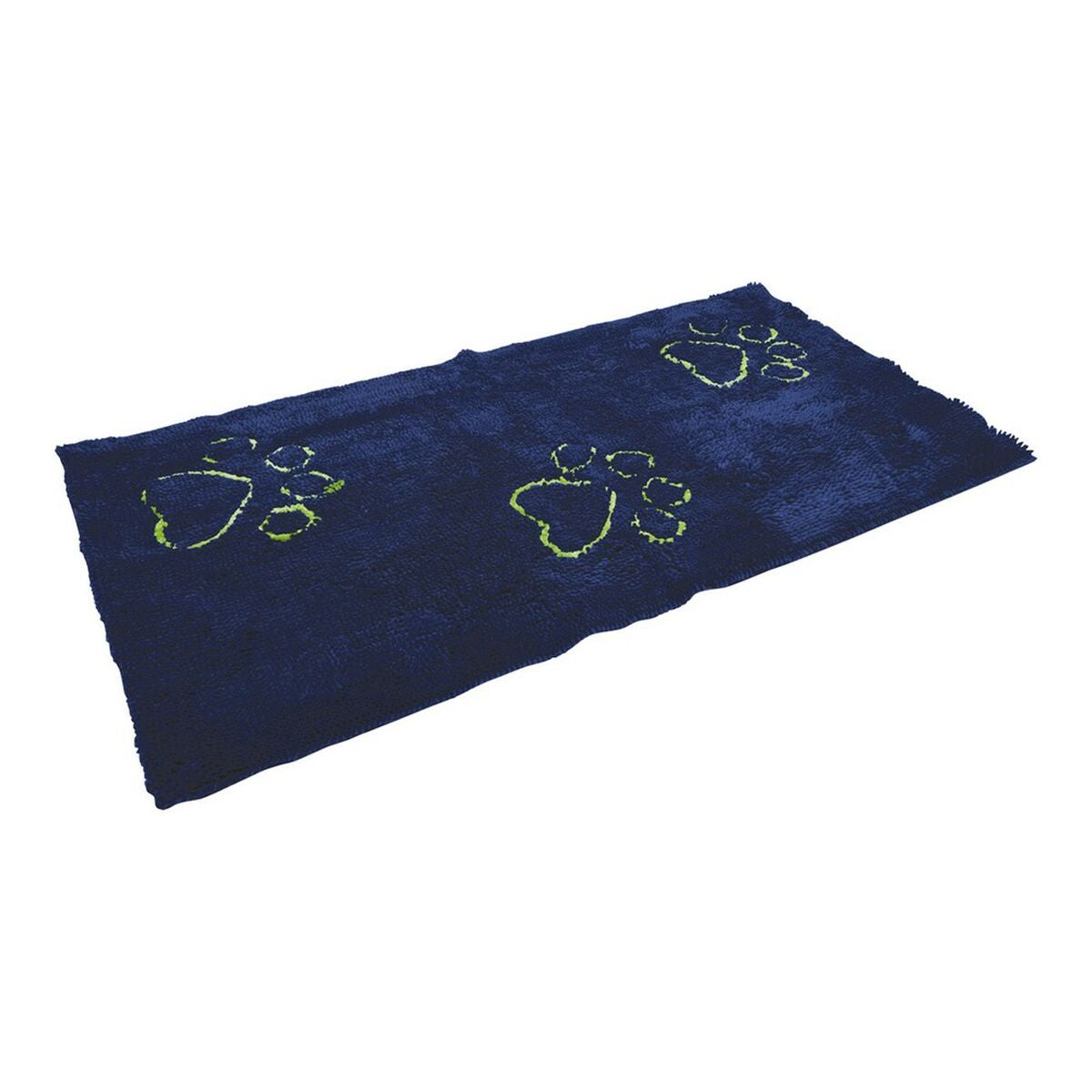 0849670010175 - Hundeteppich Mikrofasern 89 x 66 cm Dunkelblau