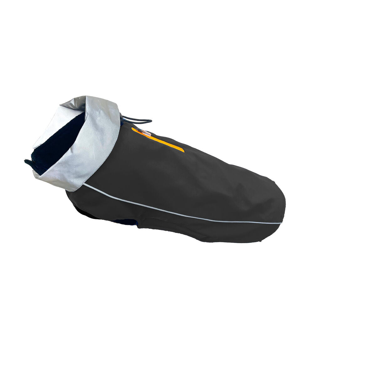 0849670023465 - Regenmantel für Hunde Schwarz 40 cm