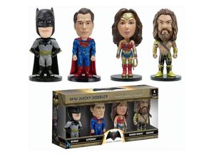 0849803072780 - Mini Wacky Wobbler Batman vs Superman 4-Pack