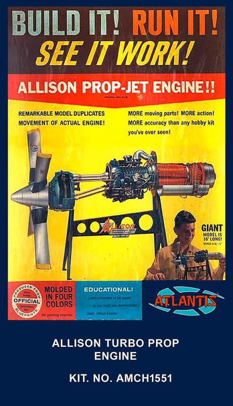 0850002740288 - Allison Turbo Prop Motor