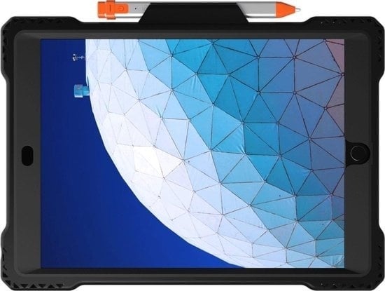 0850015720154 - MAXCases Shield Extreme-X Schwarz mit Pencil   Buntstifthalter Apple iPad 8 (2020)   iPad 7 (2019)