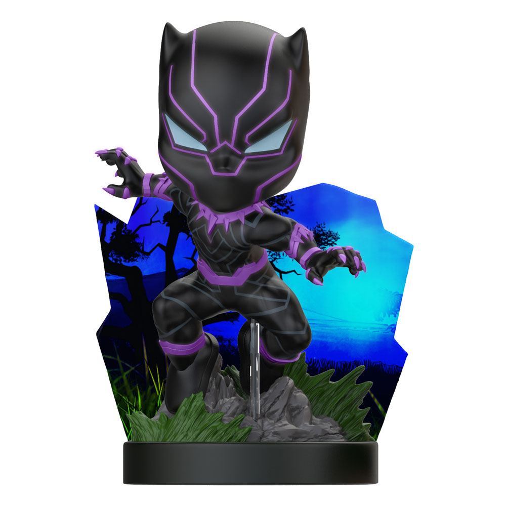 0850039772276 - Minifigur Marvel Superama Black Panther (Kinetic Energy) SDCC Exclusive