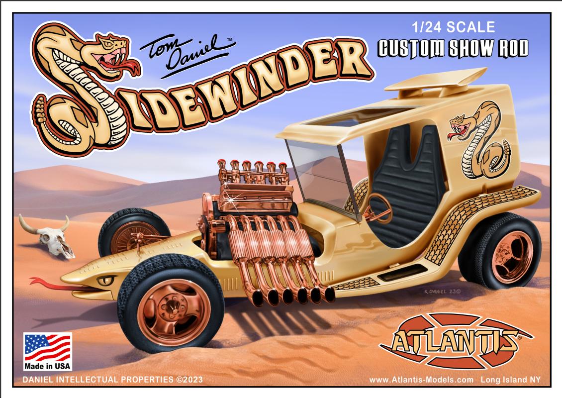 0850041894317 - Tom Daniel Sidewinder Custom Show Rod