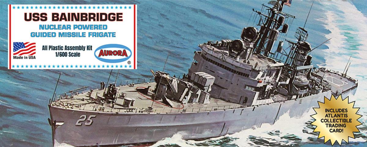 0850041894461 - USS Bainbridge Guided Missile Frigate