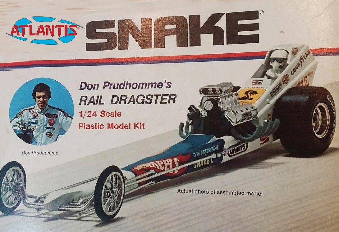 0850041894553 - Don Prudhomme Snake Front Engine Dragster