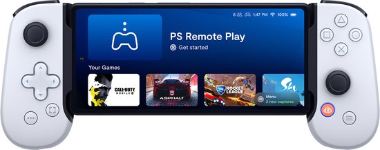 0850041963020 - - PlayStation Edition (Lightning) - Mobiler Controller für ANDROID - Weiß