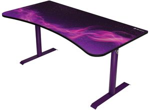 0850047390608 - AROZZI Gaming-Tisch Arena Tische Gr B H T 160 cm x 81 cm x 82 cm lila (deep purple galaxy lila schwarz)