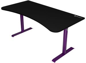 0850047390660 - AROZZI Gaming-Tisch Arena Tische Gr B H T 160 cm x 118 cm x 82 cm schwarz (deep purple black lila schwarz)