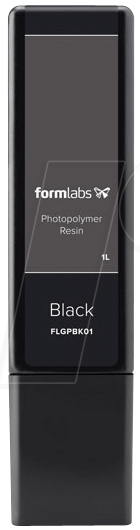 0851976006820 - Formlabs Photopolymer-Harz SRFL-FO02-BK4 Black Resin Cartridge (Form 2) Schwarz