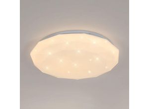 0852632100289 - AISKDAN Diamantförmige LED Deckenleuchte 24W - Warmweißes Licht 3000K - Kinderzimmer Küche Flur Badezimmer