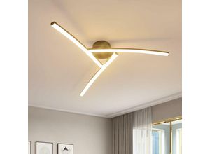 0852632100333 - Moderne led Deckenleuchte 21W 68cm - Kreatives Design für Schlafzimmer - Warmweißes Licht 3000K - Deckenlampe für Wohnzimmer Küche Treppe - Aiskdan