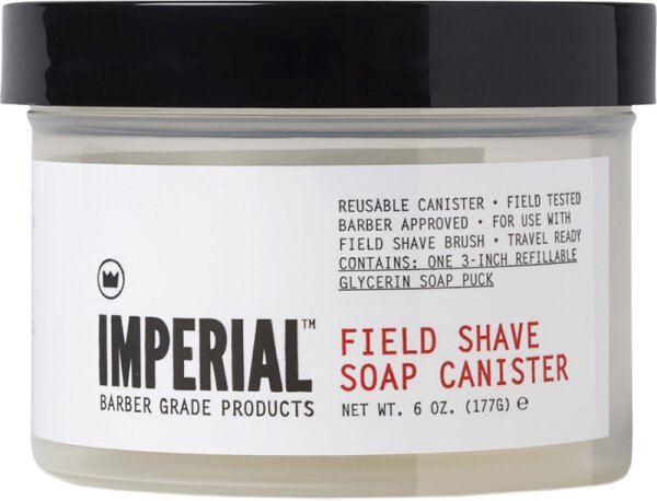 0855070005093 - Field Shave Soap Canister 183 ml