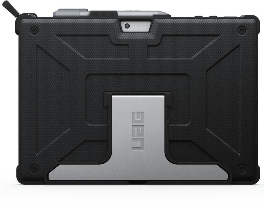 0855446005726 - UAG Rugged Case for Surface Pro 7+ 7 6 5 LTE 4 - Metropolis Black - Tasche für Tablet - Schwarz - für Microsoft Surface Pro (Mitte 2017) Pro 4 Pro 6 Pro 7 Pro 7+