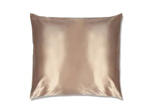 0857032008951 - Slipsilk - Quadratischer Kissenbezug Aus Seide - Pillowcase Caramel 80x80