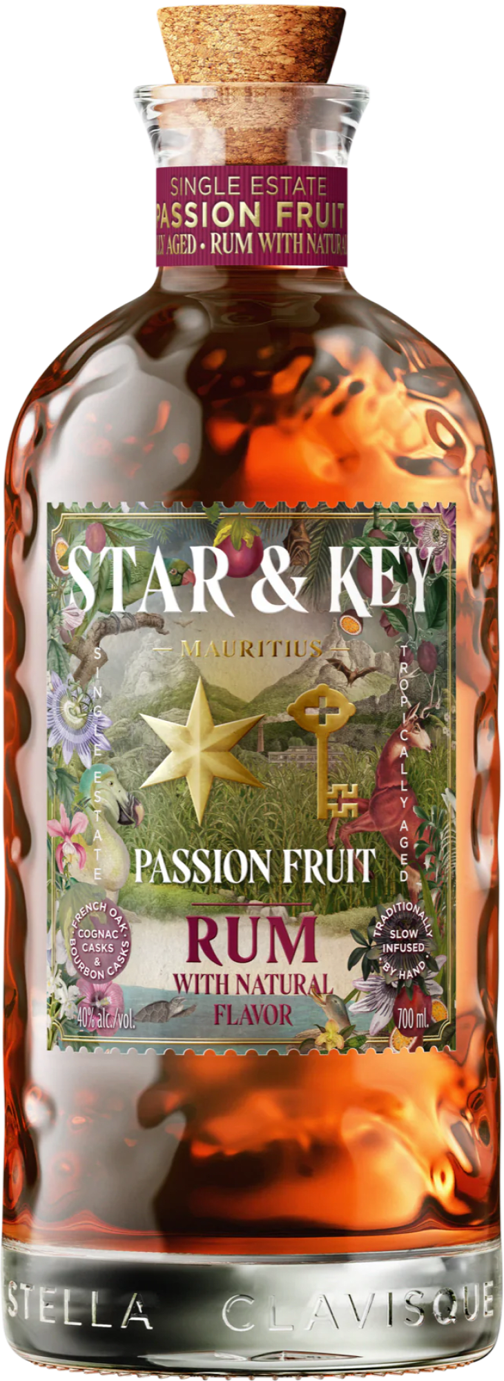 0860009834569 - Star & Key Passion Fruit Rum