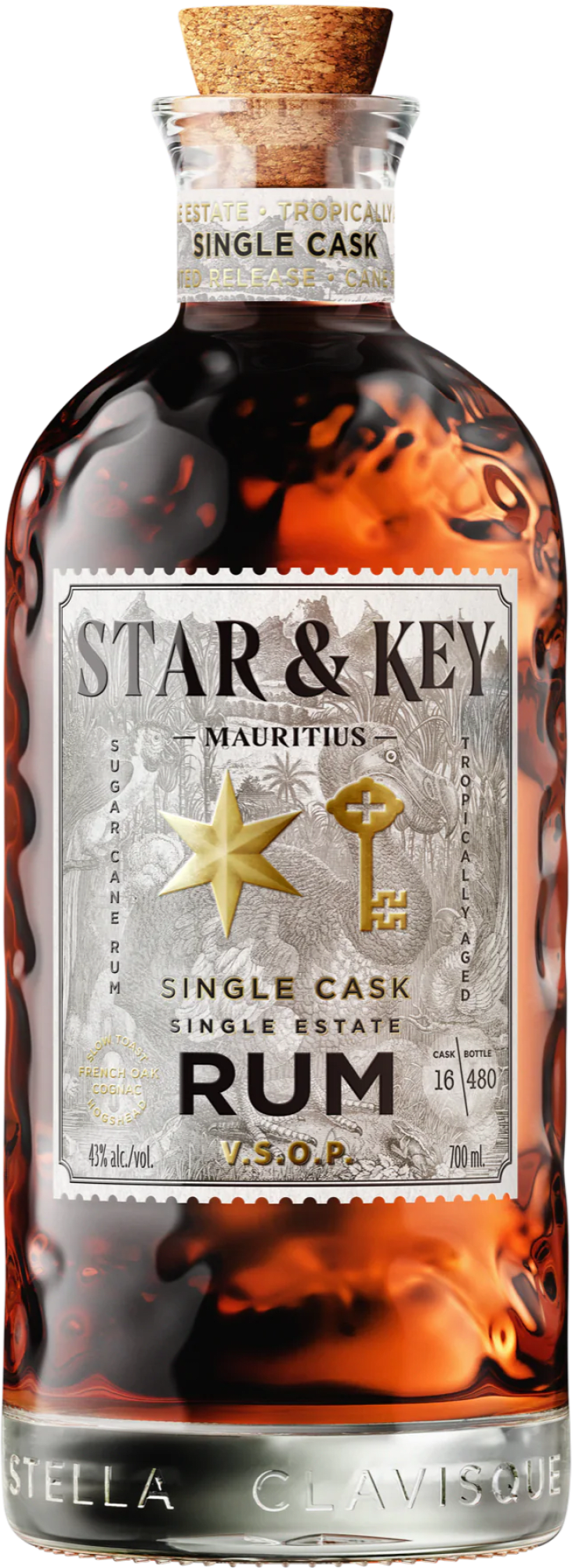 0860009834576 - Star & Key VSOP Rum