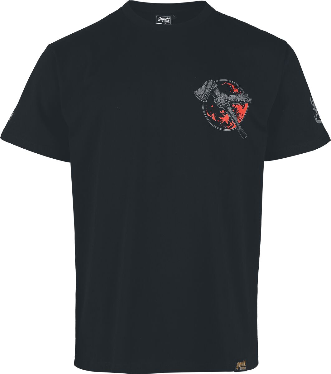 0867613120910 - In The Woods - T-Shirt T-Shirt schwarz in M 0867613120910 - In The Woods - T-Shirt T-Shirt schwarz in M