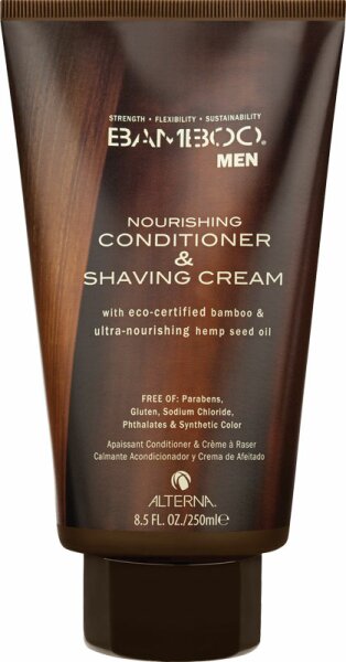 0873509015567 - Bamboo Men Nourishing Conditioner & Shaving Cream 250 ml