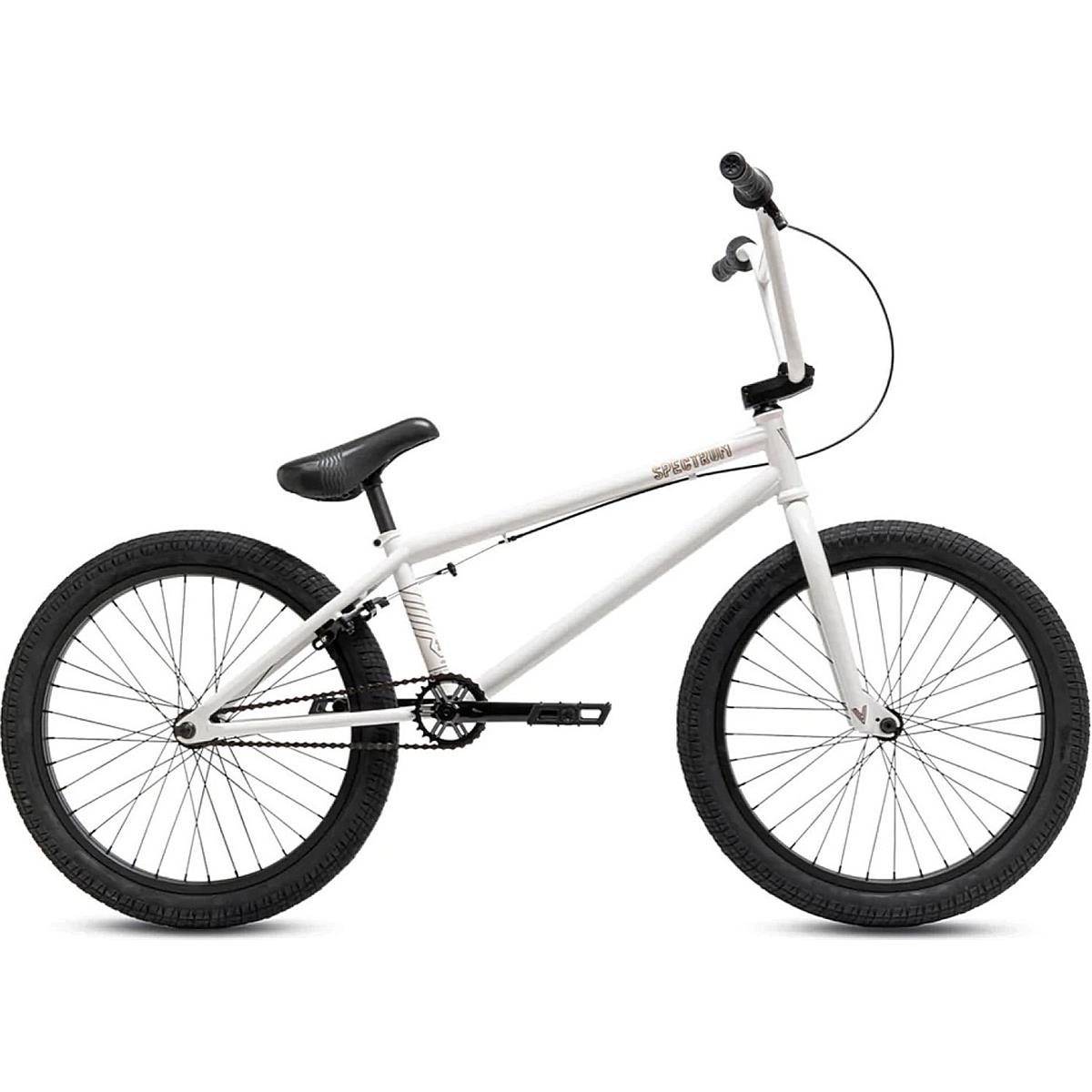 0876427062224 - BMX und Pumptrack Bike Grün Spectrum 22 Weiß - Chromoly Rahmen 22 Räder