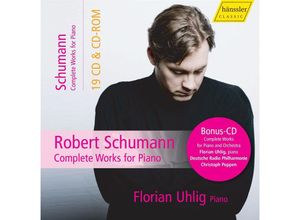 0881488220742 - Complete Works For Piano-Schumann - F Uhlig (CD)