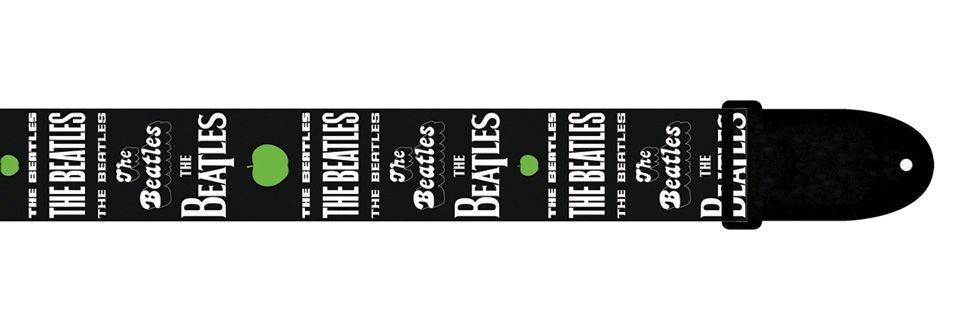 0881738127593 - Perris Strap Beatles Gitarrengurt mit Beatles Apple Logo