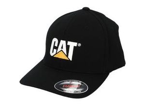 0882600466338 - CAT Baseball Cap Flexfit schwarz