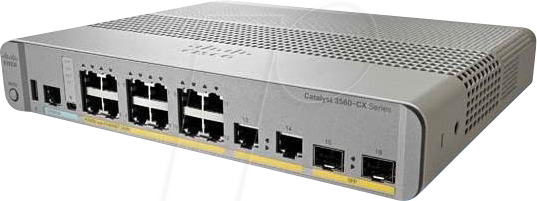 0882658753282 - CISCO 356CX8TCS - Switch 12-Port Gigabit Ethernet SFP