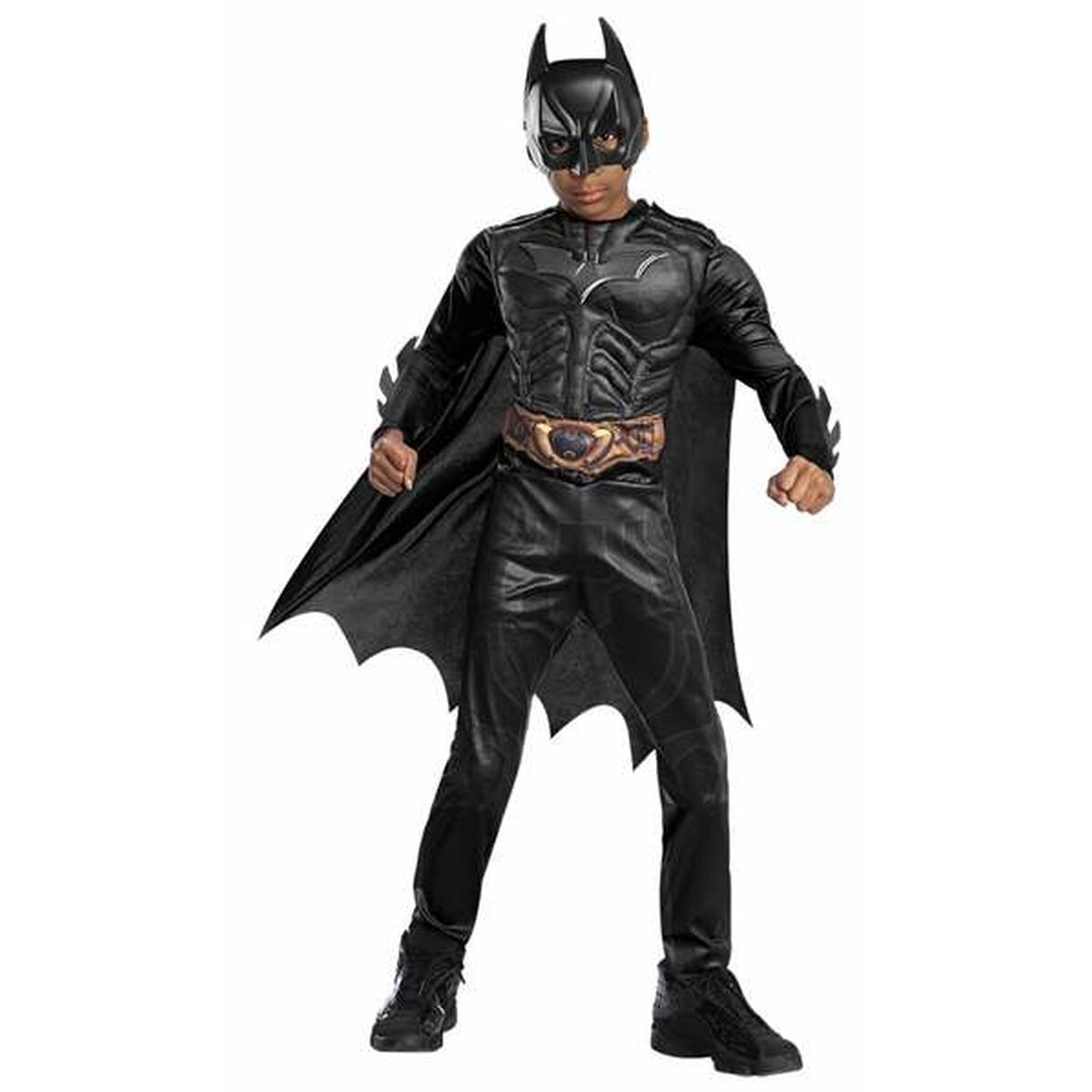 0883028427345 - Verkleidung für Kinder Black Line Deluxe Batman 0883028427345 - Verkleidung für Kinder Black Line Deluxe Batman