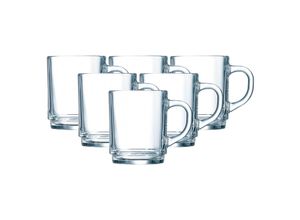 0883314398045 - Empilable Kaffebecher Gehärtetes Glas 250 ml Transparent 48 Stück