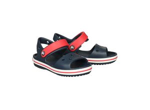 0883503809888 - Kinder Sandalen „Crocband Sandal Kids“ CROCS™ blau rot Gr 19