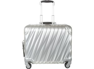 0883509134717 - TUMI 4-Doppelrollen-Trolley Hartschale Aluminium Handgepäck silber